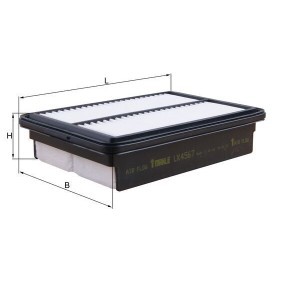Luftfilter LX 4567 von KNECHT günstig für 14,50 € online kaufen