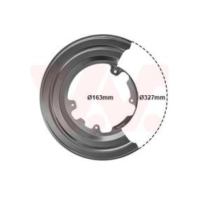 Compre Chapa deflectora, disco de travão da VAN WEZEL 2812374 a um preço baixo por 25,87 €