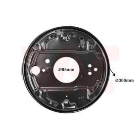 Acquista Lamiera paraspruzzi disco freno da VAN WEZEL 5870373 a buon mercato per soli 62,71 €
