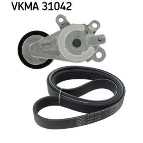 Achetez des Jeu de courroies trapézoïdales à nervures SKF VKMA 31042 à prix pour 52,44 €