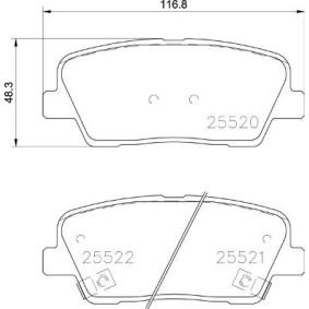 Achetez des Plaquettes de frein BREMBO P 30 104 à prix pour 51,86 €