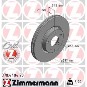 Bremsscheibe für MAZDA von ZIMMERMANN