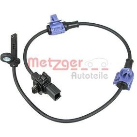 Kjøp Sensor, ABS av METZGER 09001049 til den lave prisen 400,95 NOK