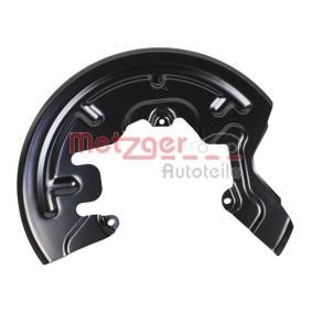 Compre Defletor do discos de travão de METZGER online para Megane II Van / Hatchback (KM0/2_) a preços moderados