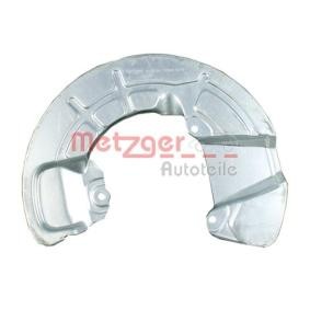 Compre Chapa deflectora, disco de travão da METZGER 6115224 a um preço baixo por 22,82 €