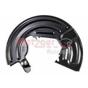 Compre Chapa deflectora, disco de travão da METZGER 6115256 a um preço baixo por 20,28 €