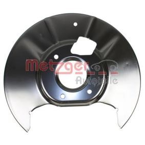 Acquista Lamiera paraspruzzi disco freno da METZGER 6115265 a buon mercato per soli 18,14 €