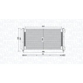 Klimakondensator 350203757000 von MAGNETI MARELLI günstig für 87,38 € online kaufen