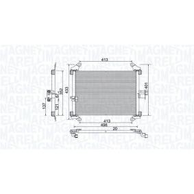 Klimakondensator 350203772000 von MAGNETI MARELLI günstig für 88,59 € online kaufen