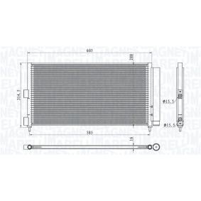 Klimakondensator 350203881000 von MAGNETI MARELLI günstig für 71,40 € online kaufen
