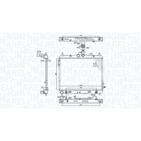 Acquista Radiatore motore da MAGNETI MARELLI 350213197700 a buon mercato per soli 132,24 €