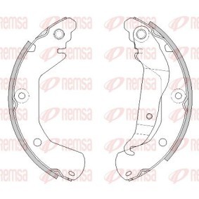 Bremsbacken des Herstellers REMSA - Originalware Artikelnummer: 4515.00