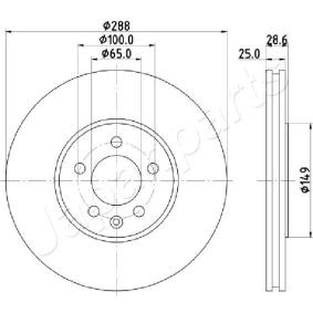 Bremsscheibe von JAPANPARTS