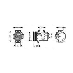 Klimakompressor von AVA COOLING SYSTEMS