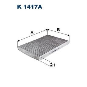 Compre Filtro, ar do habitáculo da FILTRON K 1417A a um preço baixo por 19,95 €