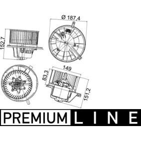 Innenraumgebläse von MAHLE ORIGINAL