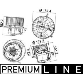 Innenraumgebläse von MAHLE ORIGINAL
