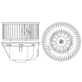 Acquista Ventilatore abitacolo da MAHLE ORIGINAL AB 264 000P a buon mercato per soli 157,83 €