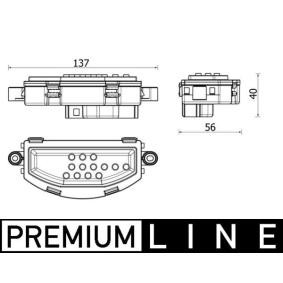 Gebläsewiderstand von MAHLE ORIGINAL für Sprinter 3,5-t Tourer (907) günstig online kaufen