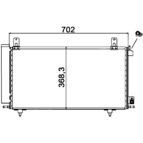 Klimakondensator AC 122 000S