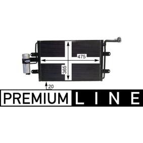 Köp Kondensor, klimatanläggning av MAHLE ORIGINAL AC 180 000P till det låga priset 1969,16 kr