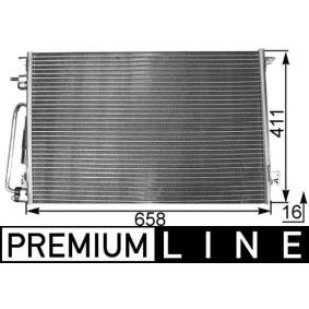 Klimakondensator von MAHLE ORIGINAL