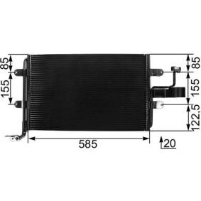 Köp Kondensor, klimatanläggning av MAHLE ORIGINAL AC 326 000S till det låga priset 1341,89 kr