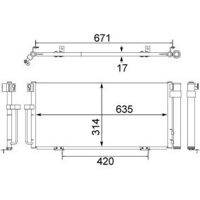 Klimakondensator AC 473 000S