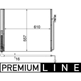 Köp Kondensor, klimatanläggning av MAHLE ORIGINAL AC 586 000P till det låga priset 3030,51 kr
