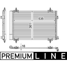 Klimakondensator von MAHLE ORIGINAL