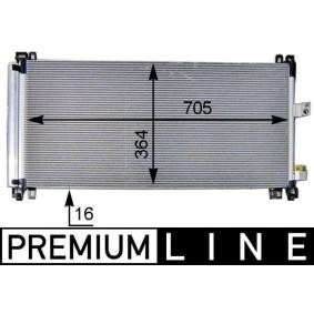 Köp Kondensor, klimatanläggning av MAHLE ORIGINAL AC 597 000P till det låga priset 2364,37 kr