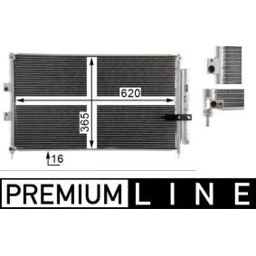 Köp Kondensor, klimatanläggning av MAHLE ORIGINAL AC 835 000P till det låga priset 2525,41 kr