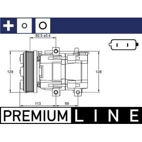 Klimakompressor von MAHLE ORIGINAL