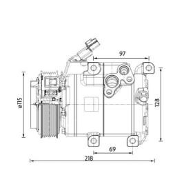 Klimakompressor ACP 1467 000P