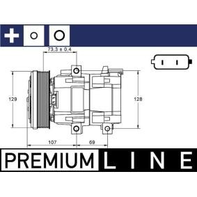 Klimakompressor von MAHLE ORIGINAL