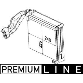 Verdampfer, Klimaanlage AE 94 000P von MAHLE ORIGINAL günstig für 324,70 € online kaufen