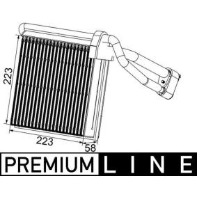 Verdampfer, Klimaanlage AE 96 000P von MAHLE ORIGINAL günstig für 201,24 € online kaufen