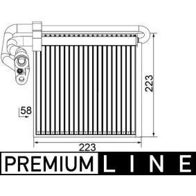 Verdampfer, Klimaanlage AE 97 000P von MAHLE ORIGINAL günstig für 209,60 € online kaufen