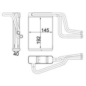 Köp Värmepaket av MAHLE ORIGINAL AH 146 000S till det låga priset 1033,90 kr