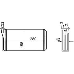 Osta Lämmityslaitteen kenno MAHLE ORIGINAL:llä AH 63 000S edullisesti hintaan 40,26 €