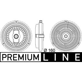 Acquista Frizione ventola da MAHLE ORIGINAL CFC 107 000P a buon mercato per soli 81,13 €