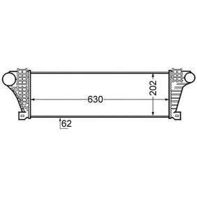 Ladeluftkühler von MAHLE ORIGINAL für DAILY II Kipper günstig online kaufen