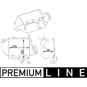 Kjøp Intercooler av MAHLE ORIGINAL CI 156 000P til den lave prisen 4977,79 NOK