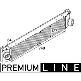 Köp Intercooler av MAHLE ORIGINAL CI 158 000P till det låga priset 4248,84 kr