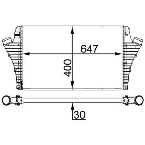 Köp Intercooler av MAHLE ORIGINAL CI 21 000S till det låga priset 1831,31 kr