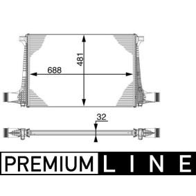 Köp Intercooler av MAHLE ORIGINAL CI 220 000P till det låga priset 2734,35 kr