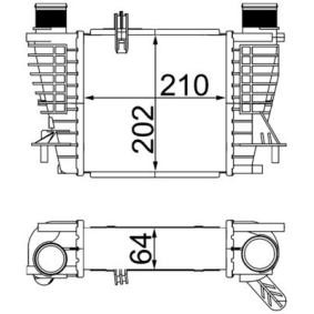 Ladeluftkühler CI 264 000S
