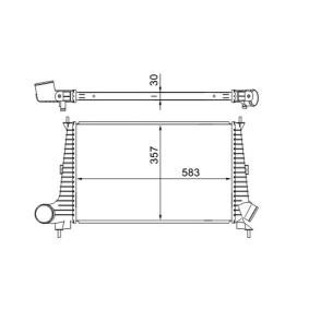 Köp Intercooler av MAHLE ORIGINAL CI 300 000S till det låga priset 1659,02 kr