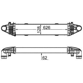 Ladeluftkühler CI 356 000S von MAHLE ORIGINAL günstig für 120,59 € online kaufen