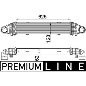 Ladeluftkühler CI 358 000P von MAHLE ORIGINAL günstig für 187,79 € online kaufen